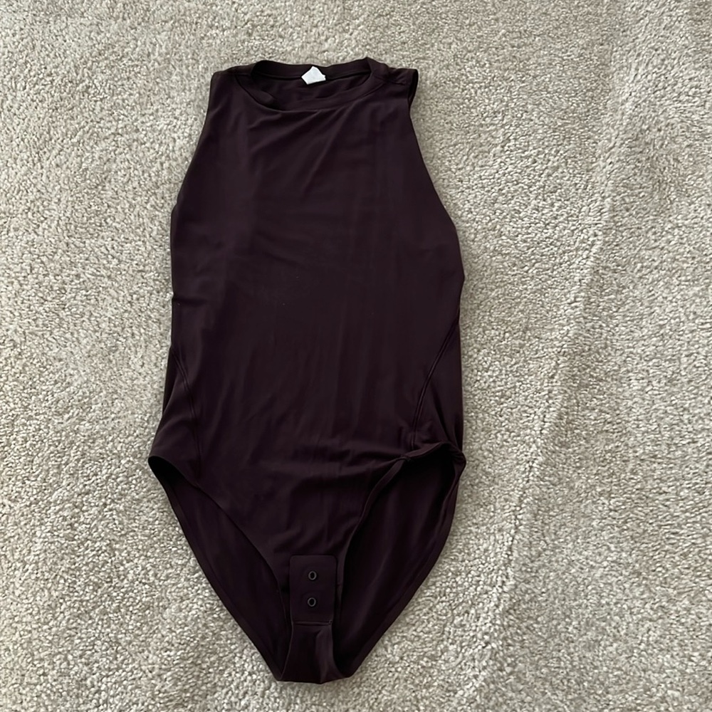 Lululemon Wundermost Ultra Soft Nulu High Neck Bodysuit
